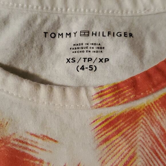 Tommy Hilfiger Women's Textured Tie Front Crop Top Size XS - Picture 2 of 8